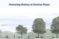 Plaza-honoring-Sunrise-history